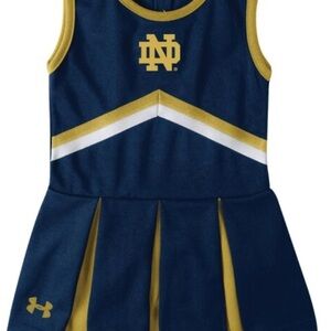 Under Armour Notre Dame cheerleader dress 6M